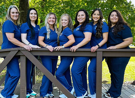 The well trained and highly qualified staff of Dr. Charles Evans, MD